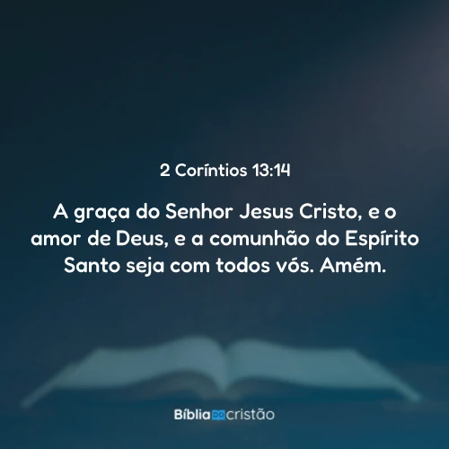 2 Coríntios 13:14