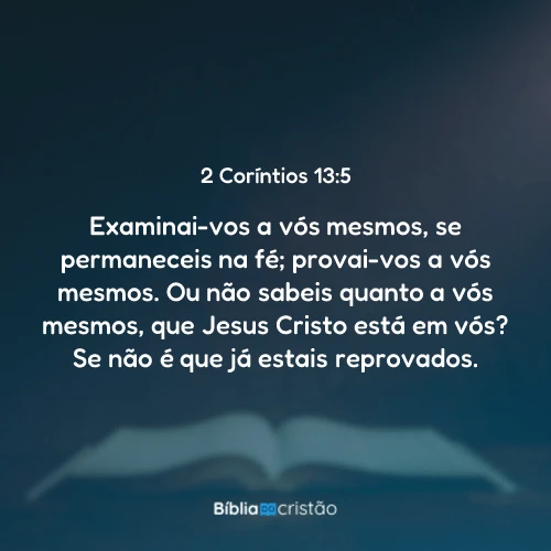 2 Coríntios 13:5