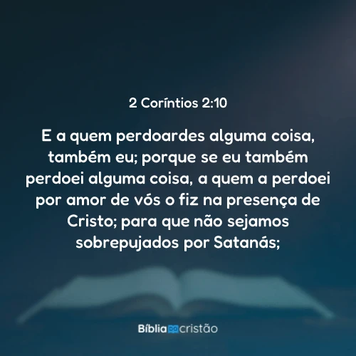 2 Coríntios 2:10