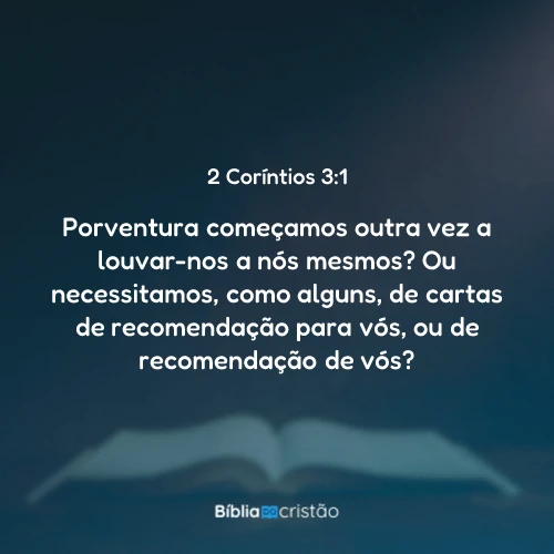 2 Coríntios 3:1