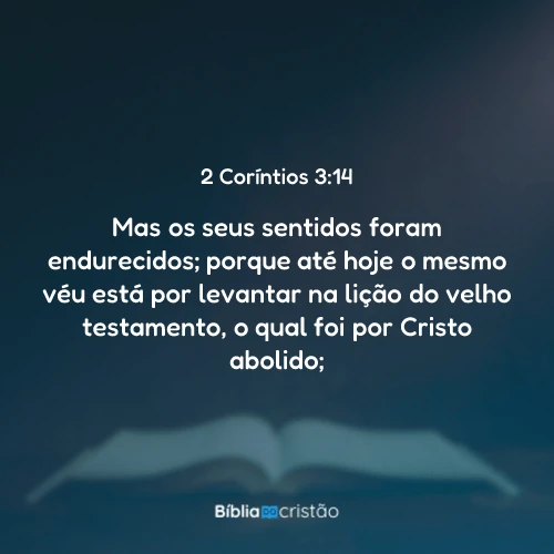 2 Coríntios 3:14