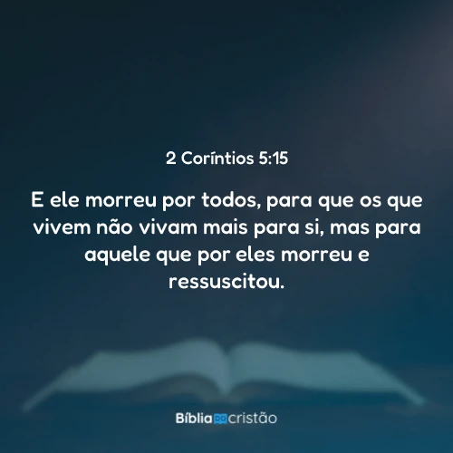 2 Coríntios 5:15