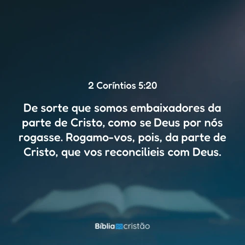 2 Coríntios 5:20