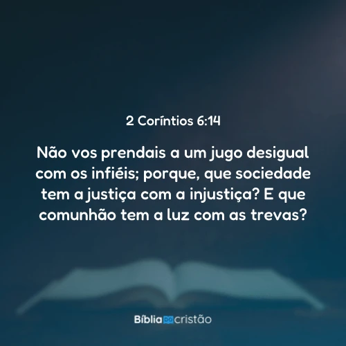 2 Coríntios 6:14