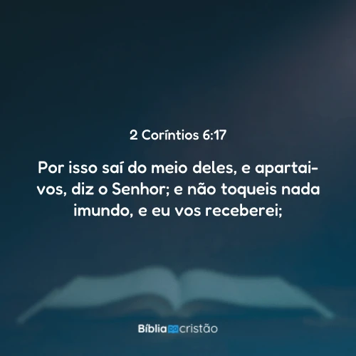 2 Coríntios 6:17