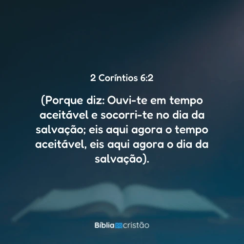 2 Coríntios 6:2