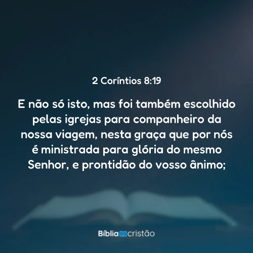 2 Coríntios 8:19