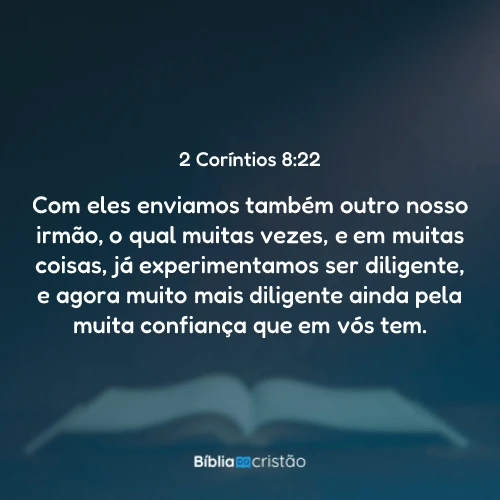 2 Coríntios 8:22