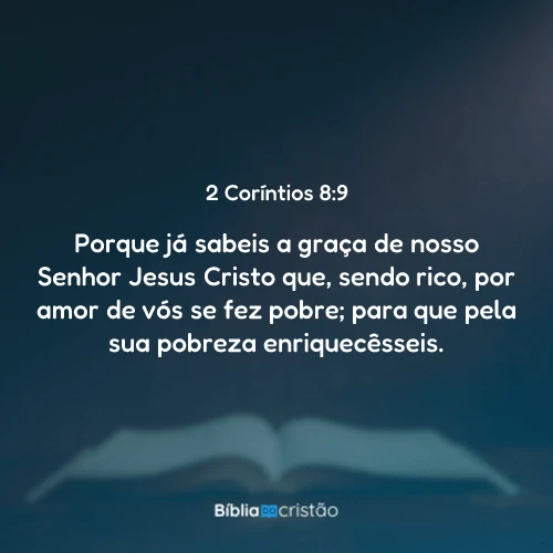2 Coríntios 8:9