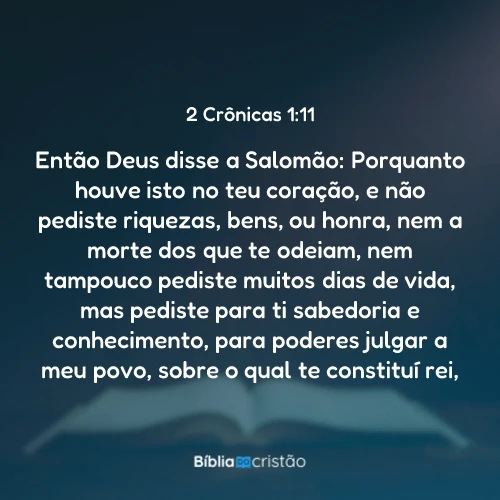 2 Crônicas 1:11