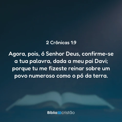 2 Crônicas 1:9