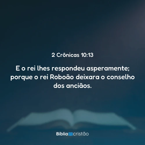 2 Crônicas 10:13