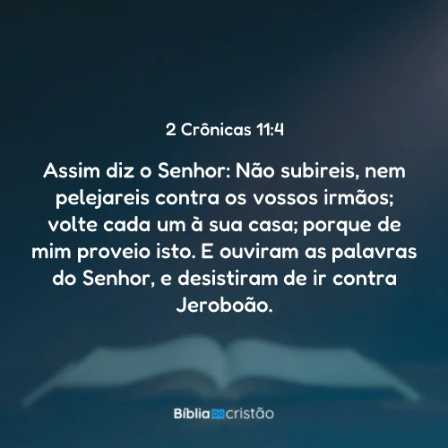2 Crônicas 11:4