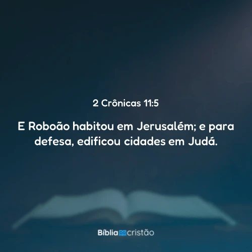 2 Crônicas 11:5