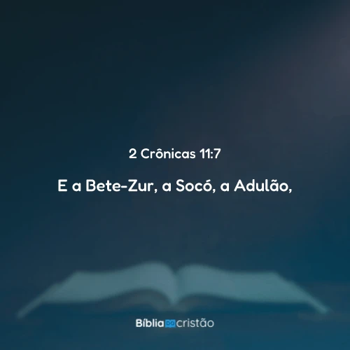 2 Crônicas 11:7