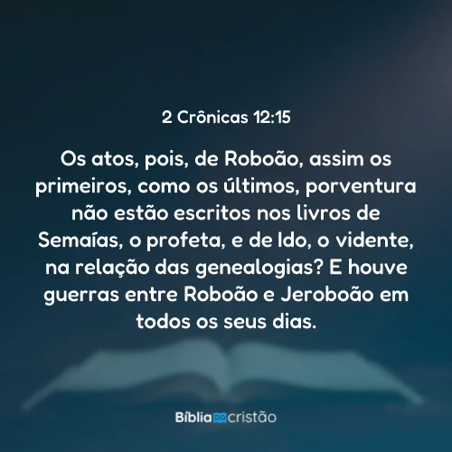 2 Crônicas 12:15