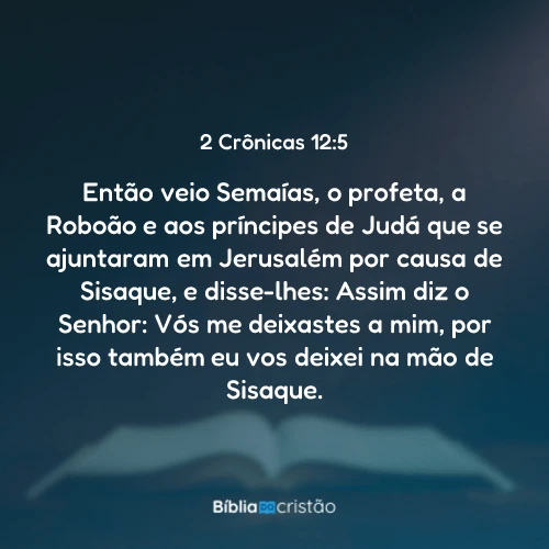 2 Crônicas 12:5