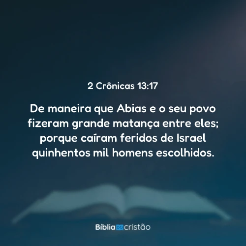 2 Crônicas 13:17