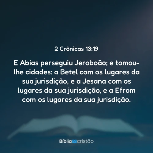 2 Crônicas 13:19