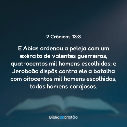 2 Crônicas 13:3