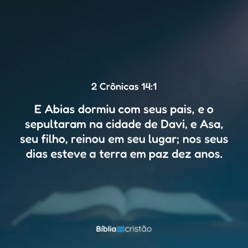 2 Crônicas 14:1