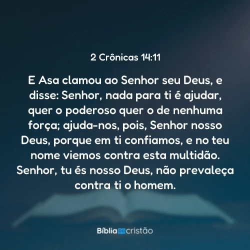 2 Crônicas 14:11