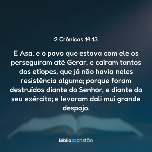 2 Crônicas 14:13