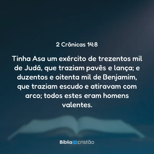 2 Crônicas 14:8