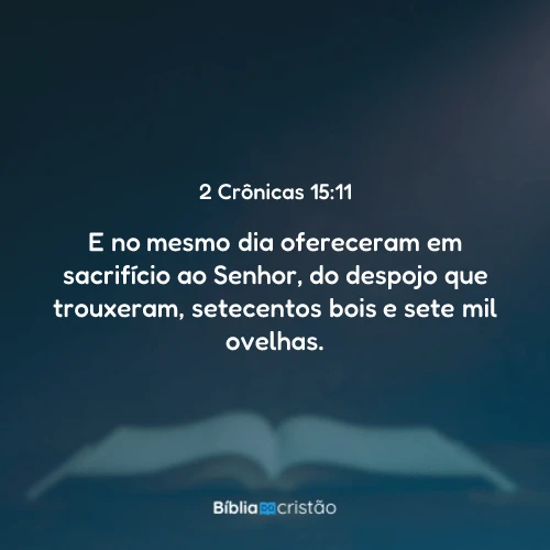 2 Crônicas 15:11