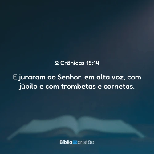 2 Crônicas 15:14