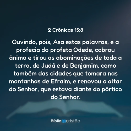 2 Crônicas 15:8