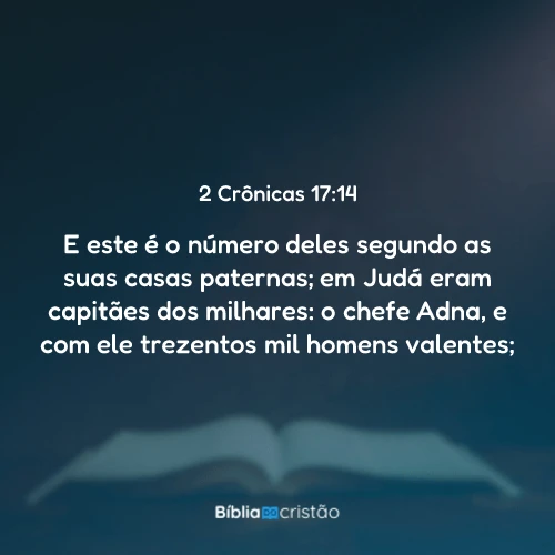 2 Crônicas 17:14