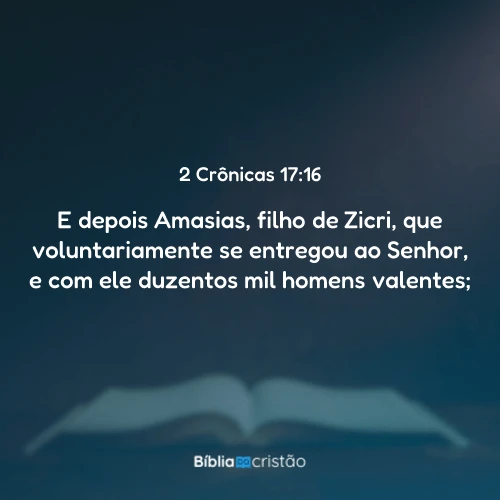 2 Crônicas 17:16