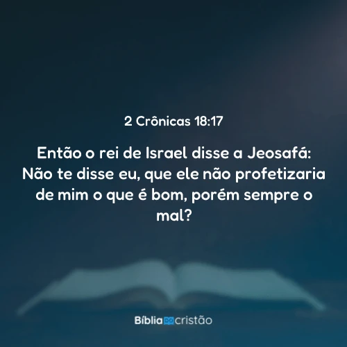 2 Crônicas 18:17