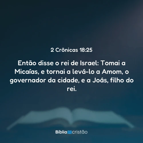 2 Crônicas 18:25