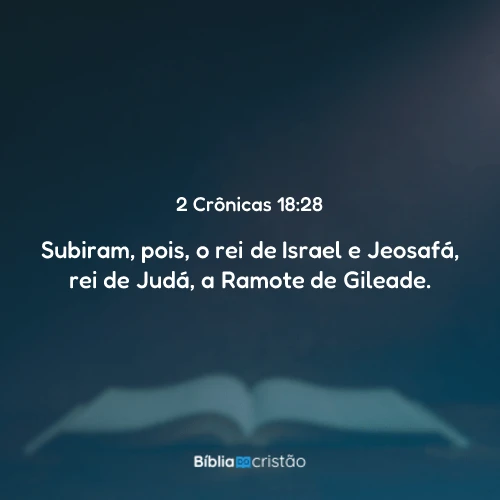 2 Crônicas 18:28