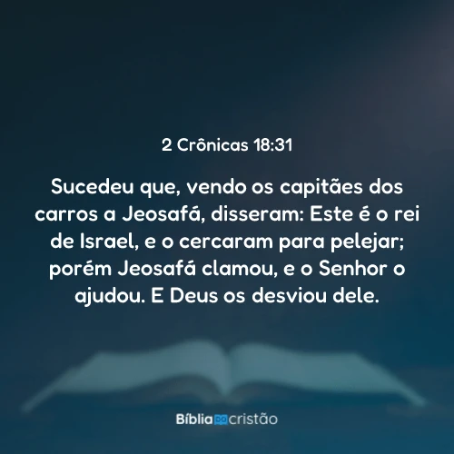 2 Crônicas 18:31