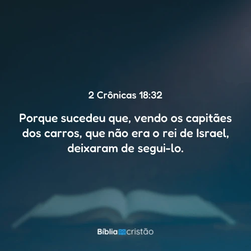 2 Crônicas 18:32