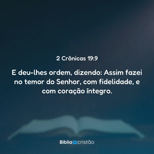 2 Crônicas 19:9