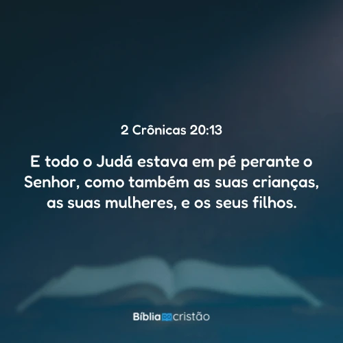 2 Crônicas 20:13