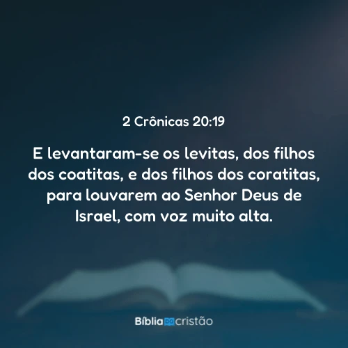 2 Crônicas 20:19