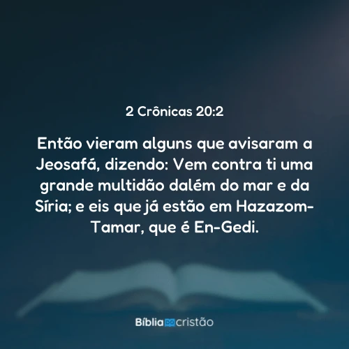 2 Crônicas 20:2