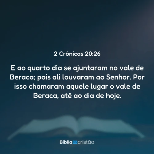 2 Crônicas 20:26