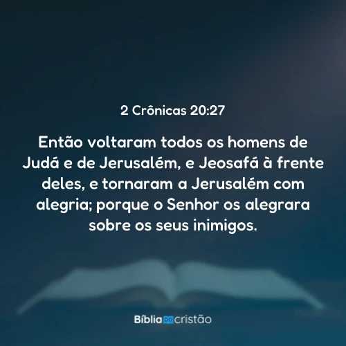 2 Crônicas 20:27
