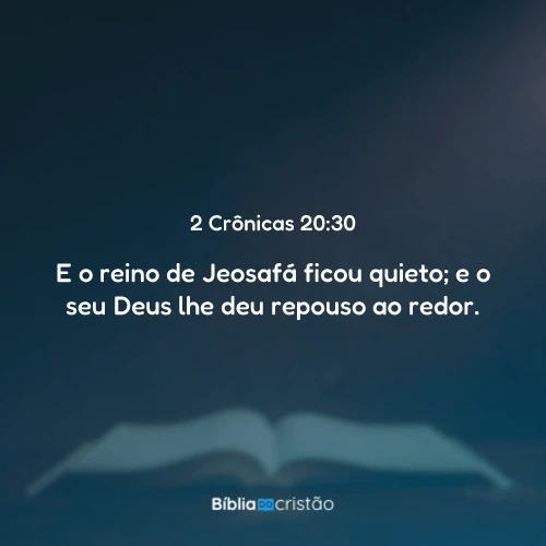 2 Crônicas 20:30