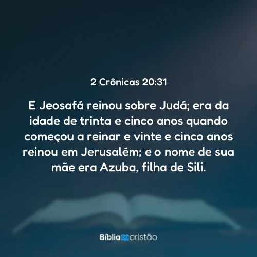 2 Crônicas 20:31