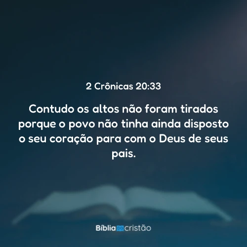 2 Crônicas 20:33