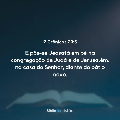 2 Crônicas 20:5