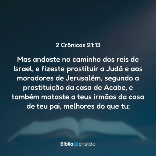 2 Crônicas 21:13