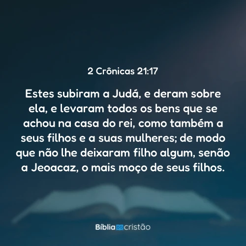 2 Crônicas 21:17